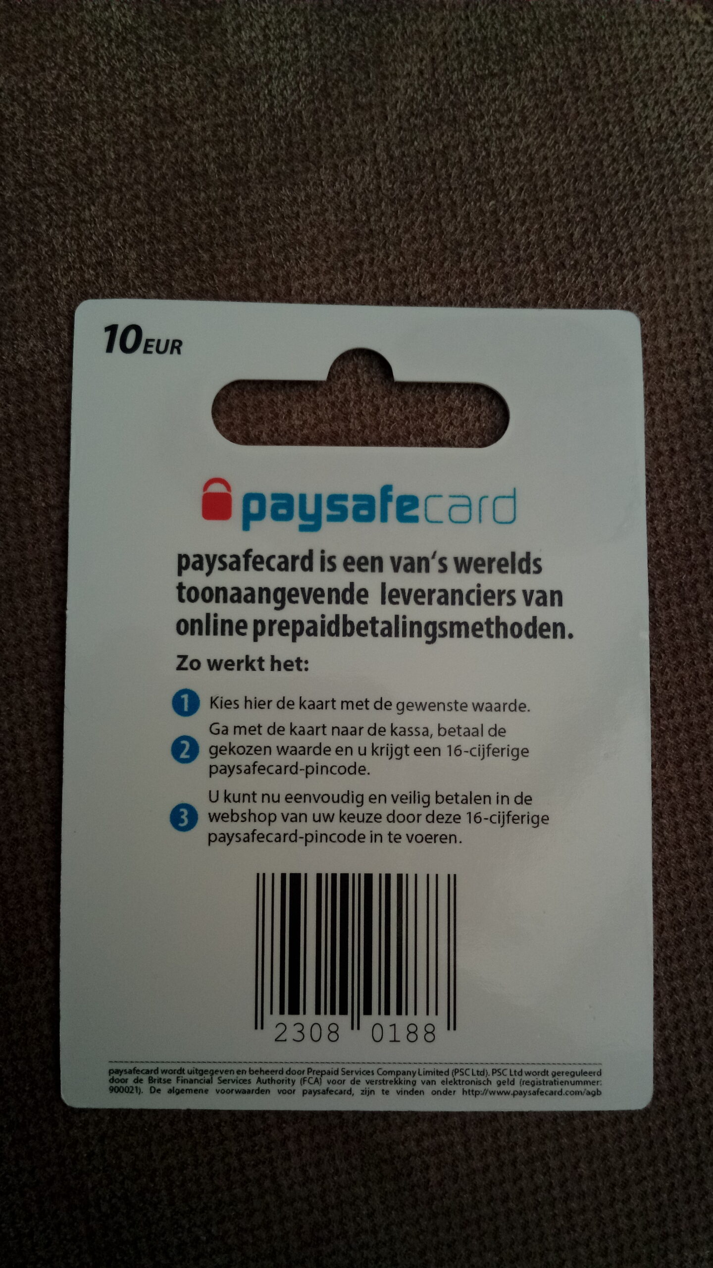 Comment mettre de l'argent sur Paypal avec une paysafecard ?